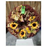Fall decor, wreath