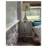 Nautical themed tall, reading lamp