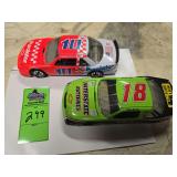 1-Derrike Cope & 1- Dale Jarrett die-cast cars