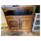 Wooden hutch