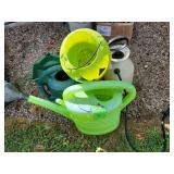 Water containers yard tools grass spreader sprayer