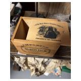 Yukon Jack wooden storage box