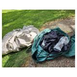 Pop up tent with side panels
