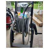 Hose reel with hose