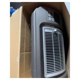 Lasko, digital ceramic heater with broom, and dust pan