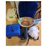 Basket step stool miscellaneous items