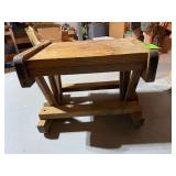 Small wooden table