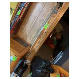 Men’s cross country skis set fisher brand- boots size European 48