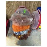 Wreaths and wreaths containers