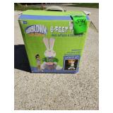 6ft inflatable Easter bunny