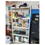 Shelving unit contents (shelving unit not included)