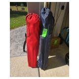 Set of 2 camping chairs