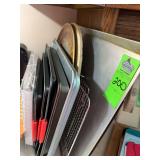 Baking sheets, cooling racks, pizza, stone, and pizza cook plate