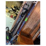Women’s cross country ski set tracks boots size 7