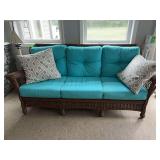 Wicker couch