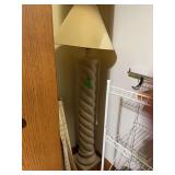 Tall, pedestal lamp