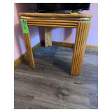 Small wooden table