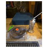 Vintage oiler and craftsman wire grinder
