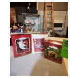 Ornaments, Hallmark Keepsake,  Coca-Cola,  Looney Tunes, Flying School, 1980 Santa Flight