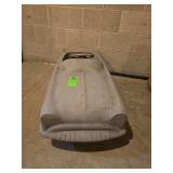 Metal vintage kids peddle car