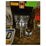 Chrome bullet light and jaguar shifter knob