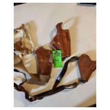 Vintage gun holsters