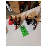 Harley-Davidson 1933 Motorcycle/Sidecar Bank, a collectible die-cast replica.