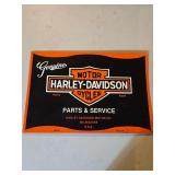 Harley Davidson metal sign 1
