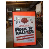 Harley Davidson Conneaut lake park poster