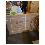 Table in box new silver gray 3