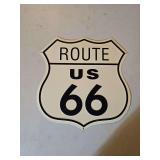 Route 66 metal sign 1