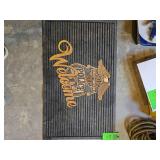 Harley Davidson police welcome mat