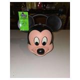 Hard plastic Mickey Mouse lunch box with Thermos