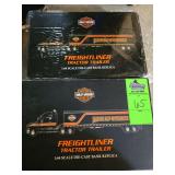 Harley Davidson freightliner tractor trailer