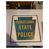 Pa state police symbol framed 2