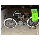 1903-1904 Harley Davidson "strap tank" die-cast motorcycle