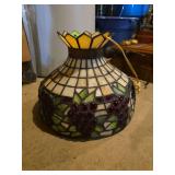Tiffany style vintage hanging lamp small