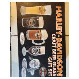 Harley Davidson craft beer glass gift set