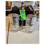 Harley Davidson tall glassware, set of 2