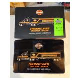 Harley Davidson freightliner tractor trailer