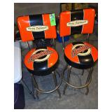 Set of 2 Harley-Davidson bar stools