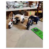 die-cast model of a 1947 Harley-Davidson Servi-Car