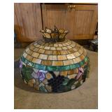 Tiffany style vintage hanging lamp