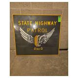 Ohio State Highway Patrol framed picture