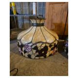 Tiffany style vintage hanging lamp