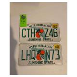 Florida license plates