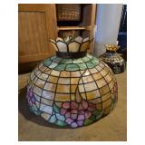 Tiffany style vintage hanging lamp