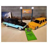 Harley-Davidson "On The Road" die-cast set, Chevrolet Suburban