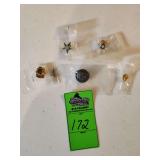 Pennsylvania State Police and Game Commission pins