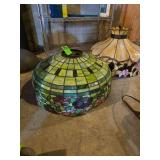 Tiffany style vintage hanging lamp